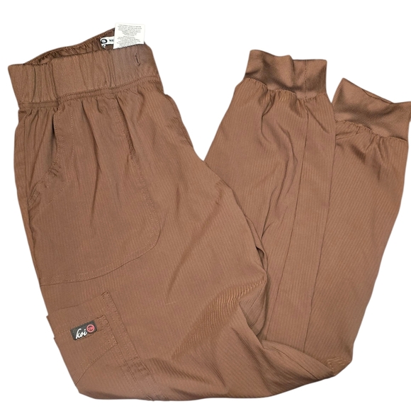 Koi Lite Dobby Slim Fit Mechanical Stretch Scrub Pants Size Small - Picture 2 of 6